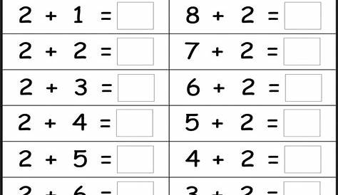 kindergarten math worksheets printable free