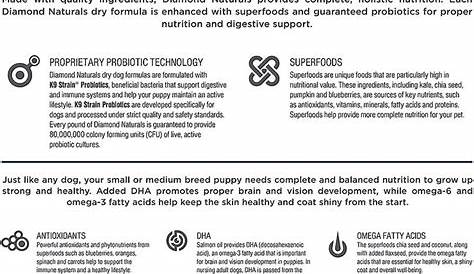 Diamond Naturals Small Breed Puppy Formula Dry Dog Food, 40-lb bag