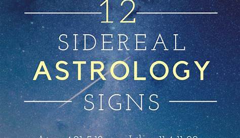 Sidereal Zodiac | Birth chart astrology, Birth chart, Vedic astrology