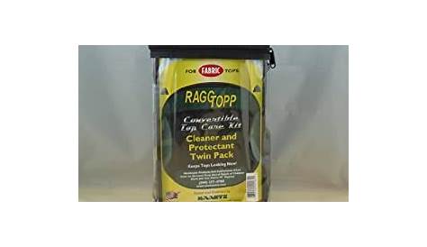 Amazon.com: RAGGTOPP Convertible Top Care Kit - Fabric: Automotive