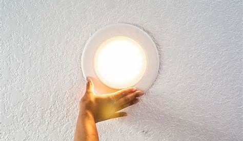 ceiling light without wiring