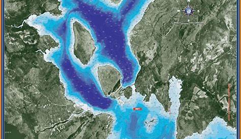 moosehead lake depth chart
