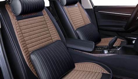 New Automobiles Flax Universal seat covers fit honda crosstour crv cr v