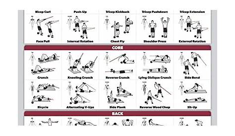 QuickFit Resistance Bands Workout Exercise Poster - Resistance Tubes