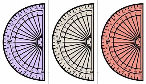 protractor worksheets