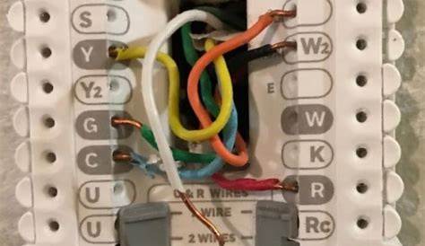 Replacing 7-wire York Thermostat w/ Honeywell RTH6360D - DoItYourself