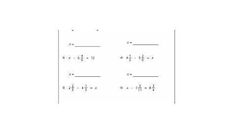 multiplying mixed numbers worksheets
