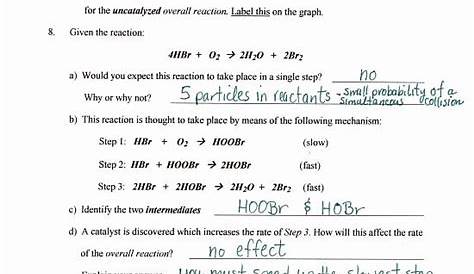 math of chemistry worksheet answers