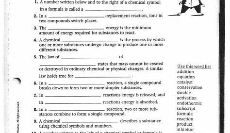 scientific inquiry worksheets answer key