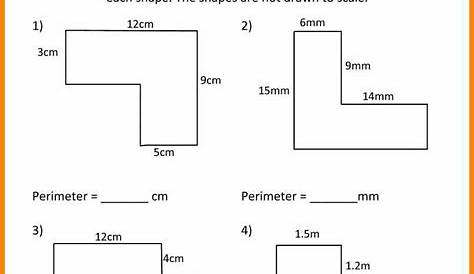 perimeter and area worksheets 3rd grade