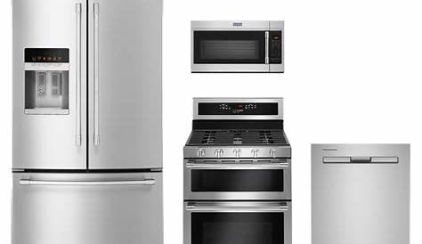 Maytag® 4 Piece Kitchen Package-Stainless Steel-MAKITMGT8800FZ