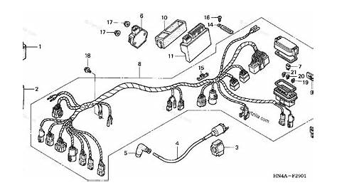 honda rancher 350 es wiring diagram