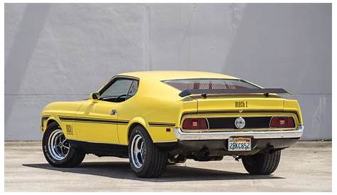 ford mustang mach 1 1971