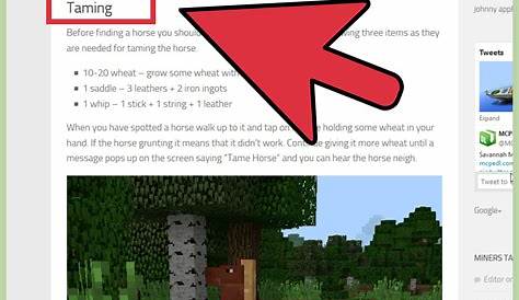 in minecraft how do you tame a horse