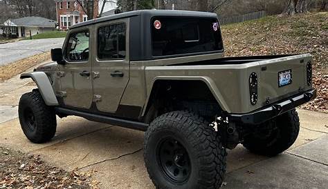 jeep gladiator bed extension
