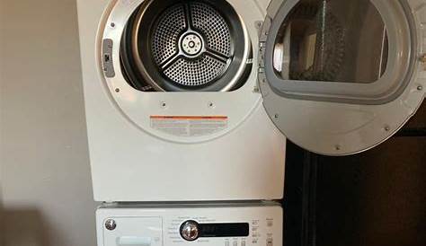 ge stackable washer dryer repair manual
