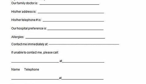 FREE 6+ Sample Medical Consent Forms in PDF