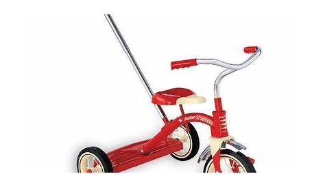 Radio Flyer Classic Tricycle with Push Handle 34T Reviews | Tricycle, Radio flyer, Red tricycle