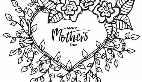 Printable Mothers Day Cards To Color PDF ⋆ Kids Activities