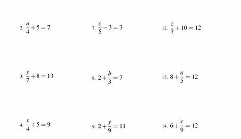 044 Solving Equations With Decimals Worksheet Multiplication — db-excel.com