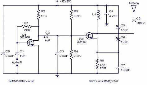 315mhz transmitter circuit diagram