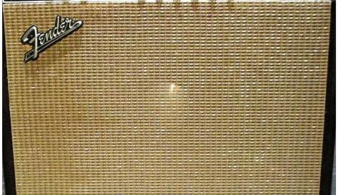 Vintage Fender 1963 Vibroverb 1x15 Tube Guitar Combo Amp | Musician's