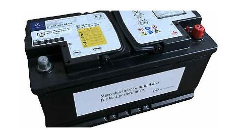 Original Mercedes Car Battery 12V 92AH 95AH AGM Starter Battery Start