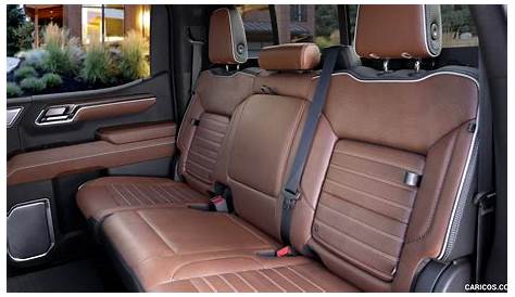 2022 GMC Sierra Denali Ultimate - Interior, Rear Seats | Caricos