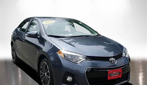 Certified Pre-Owned 2016 Toyota Corolla GRAY 4dr Car in Manchester #