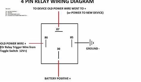 Simple 4 Pin Relay Diagram | DSMtuners