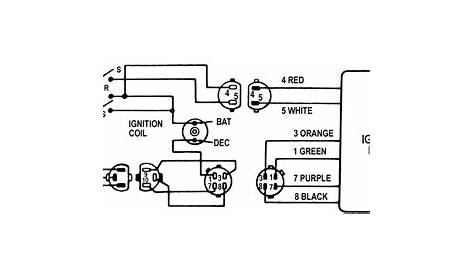 ford 300 distributor diagram