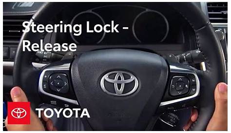 steering lock active toyota highlander