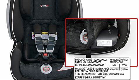 6 Images Britax Car Seat Expiration By Serial Number And Description