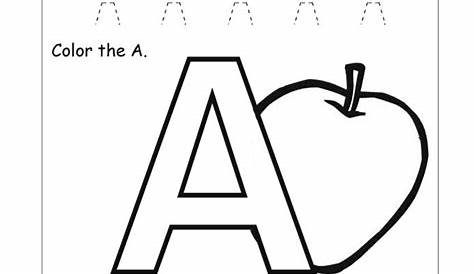 Free Printable Pre-K Alphabet Worksheets | AlphabetWorksheetsFree.com