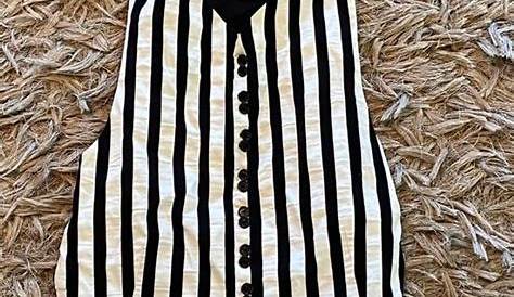 Ann Demeulemeester Striped Adjustable Vest | Grailed
