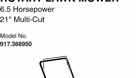 craftsman lawn mower repair manual