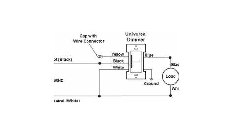 dimmer switch wiring schematic