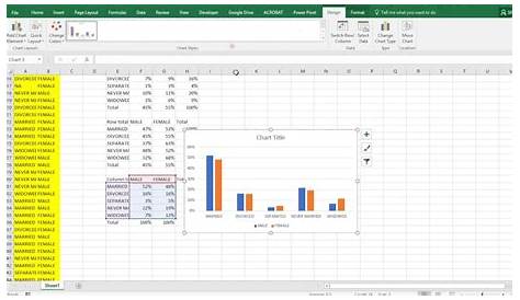Excel - Clustered bar chart - YouTube