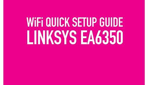 LINKSYS EA6350 QUICK SETUP MANUAL Pdf Download | ManualsLib