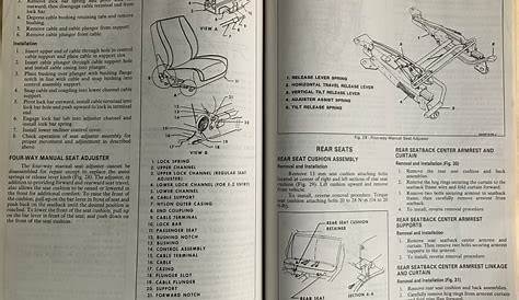 Vintage 1986 GM Body Service Manual General Motors Car Manual | Etsy