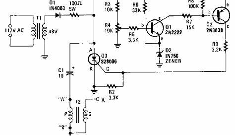 Simple Capacitor Discharge High Voltage Generator Circuit Diagram
