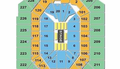 Bankers Life Fieldhouse, Indianapolis IN - Seating Chart View