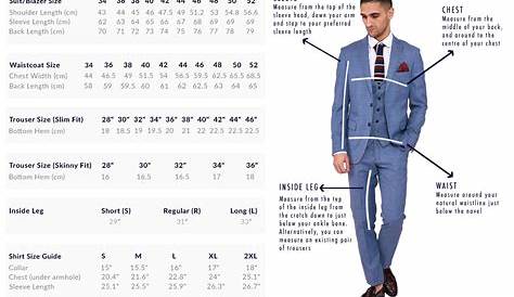 Suit Size Chart Uk - Greenbushfarm.com