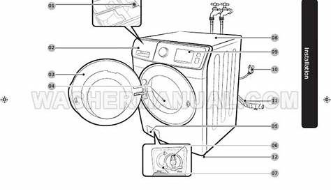 Samsung WF45M5500A Washing Machine User Manual