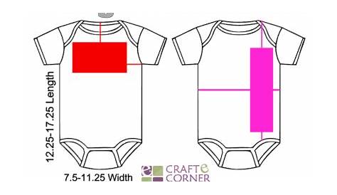 htv size chart for shirts
