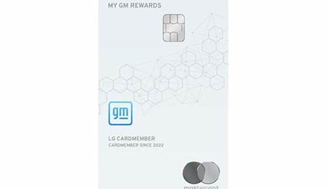 gm card redemption allowance chart