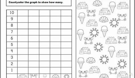 graph worksheet kindergarten