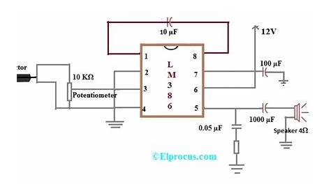 lm386 audio amplifier circuit diagram pdf