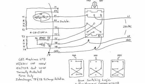 Wiring A Condenser Fan Motor | Manual E-Books - Leeson Motor Wiring