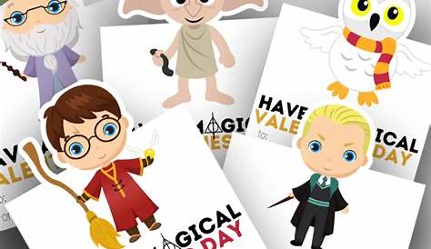 Printable Harry Potter Valentines Day Cards ⋆ Dollar Crafter
